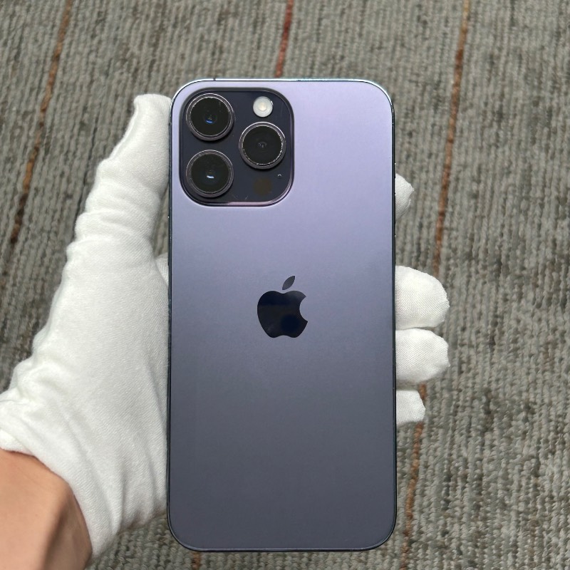95新 苹果/iPhone 14 Pro Max 256GB 暗紫色 无锁版 编号31026 
