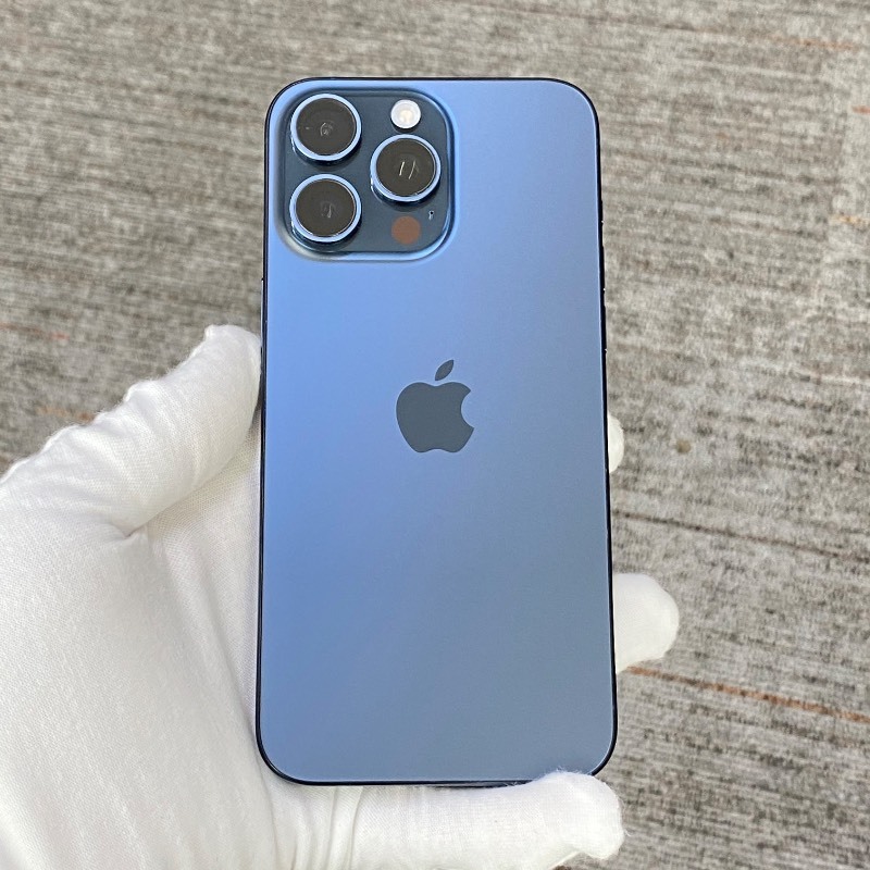 95新 苹果/iPhone 15 Pro Max 256GB 蓝色钛金属 sim卡限制ATT 编号76799 