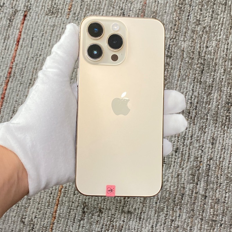 95新 苹果/iPhone 14 Pro Max 256GB 金色 sim卡限制ATT 编号02146 