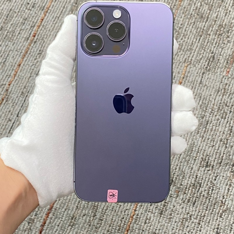 95新 苹果/iPhone 14 Pro Max 256GB 暗紫色 sim卡限制ATT 编号90258 