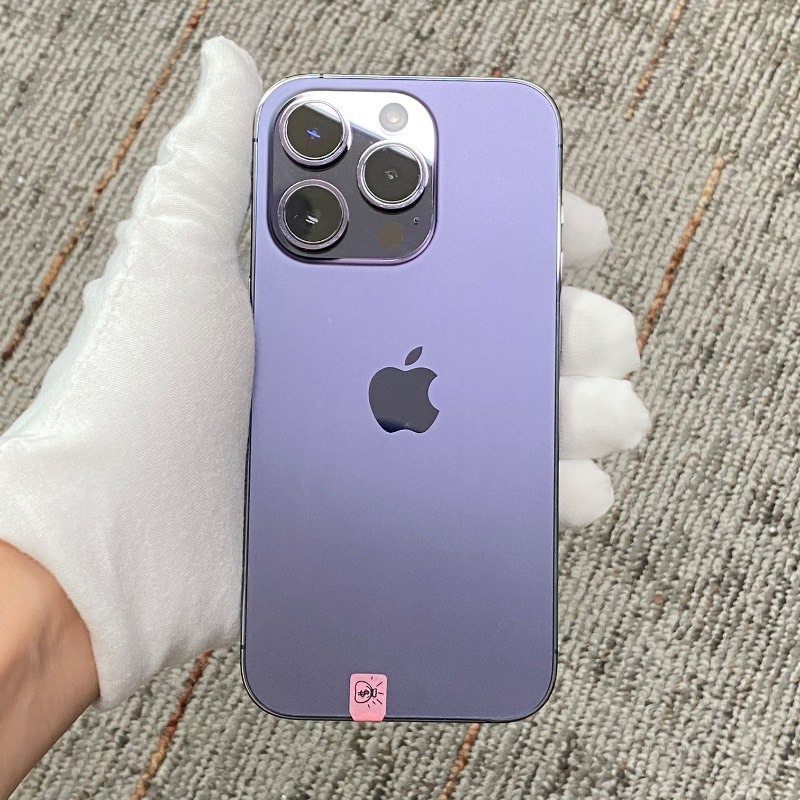 95新 苹果/iPhone 14 Pro 256GB 暗紫色 sim卡限制T-Mobile 编号64615 