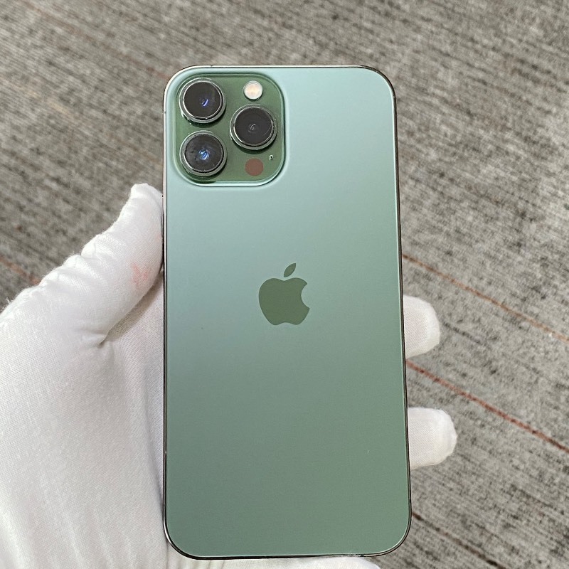 95新 苹果/iPhone 13 Pro Max 512GB 苍岭绿色 sim卡限制ATT 编号24591 