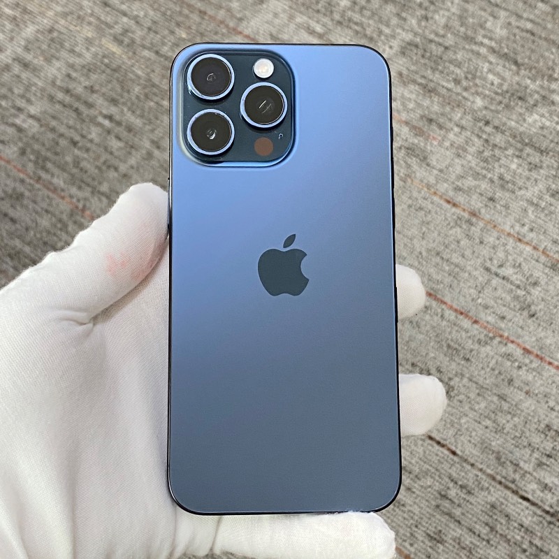 9新 苹果/iPhone 15 Pro Max 512GB 蓝色钛金属 sim卡限制T-Mobile 编号19996 