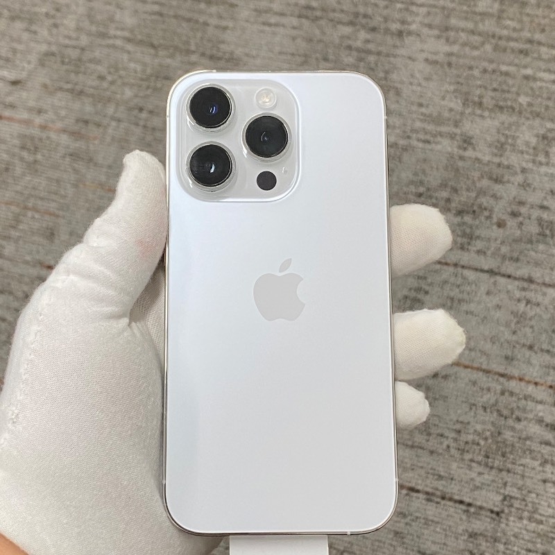 95新 苹果/iPhone 14 Pro 256GB 银色 无锁版 编号85729 