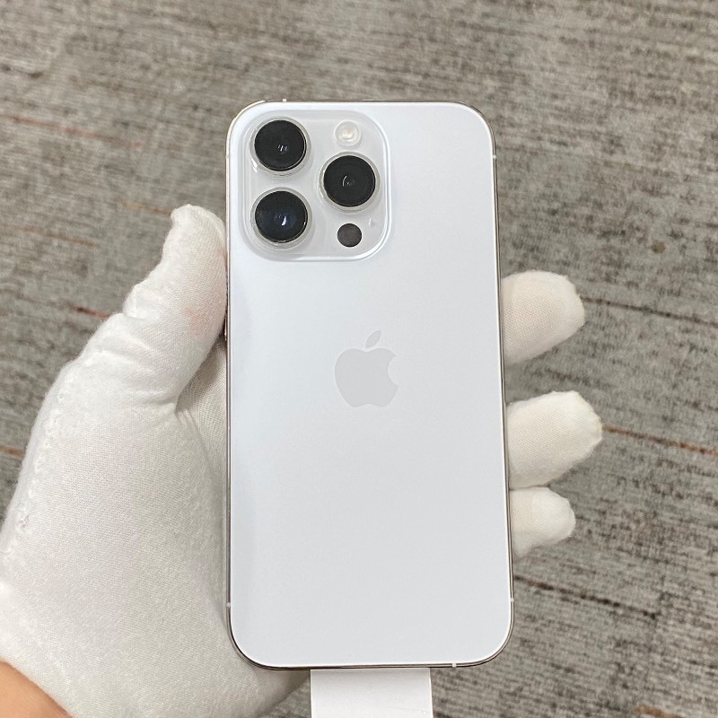 95新 苹果/iPhone 14 Pro 256GB 银色 无锁版 编号74662 