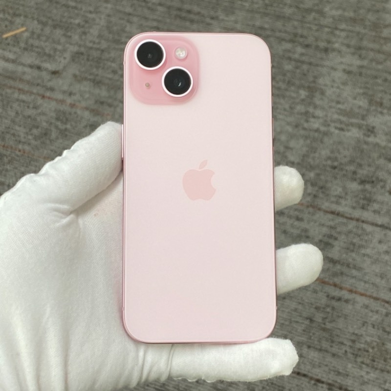 95新 苹果/iPhone 15 128GB 粉色 sim卡限制Ver 编号96160 