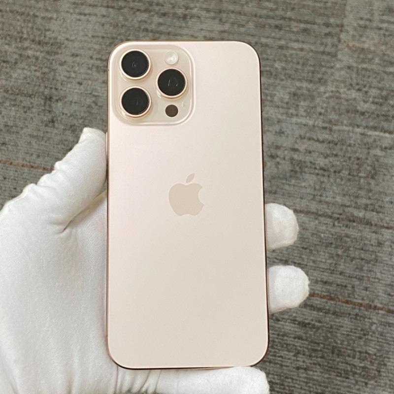99新 苹果/iPhone 16 Pro Max 256GB 沙漠色钛金属 sim卡限制Ver 编号39571 
