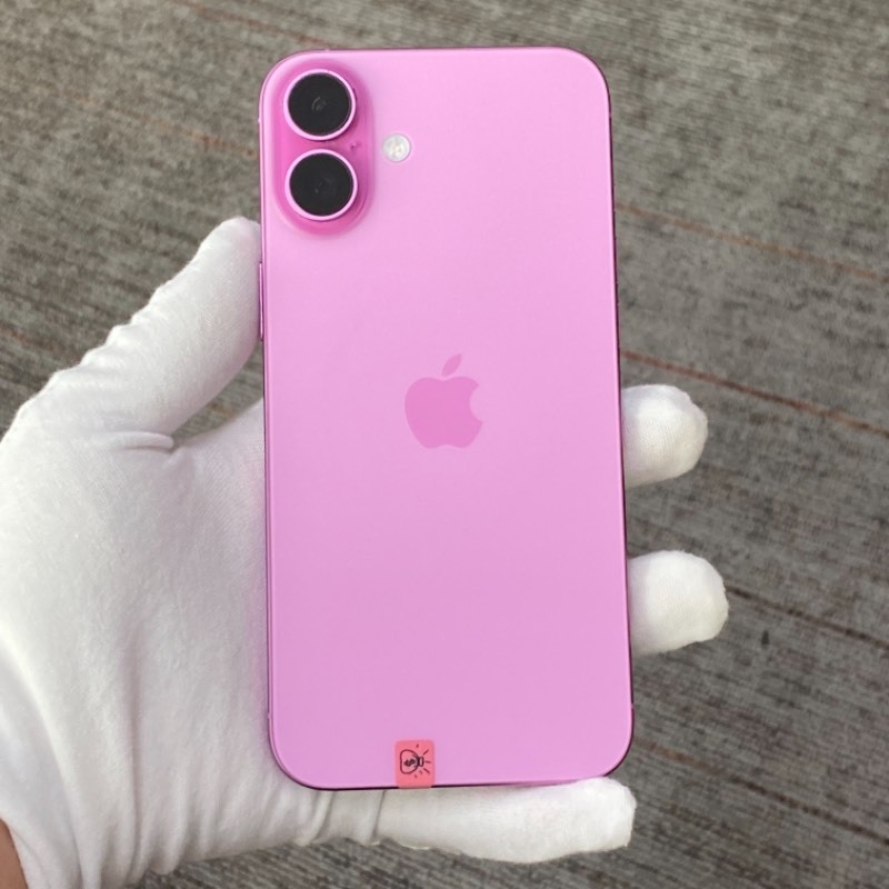95新 苹果/iPhone 16 Plus 128GB 粉色 sim卡限制T-Mobile 编号47223 