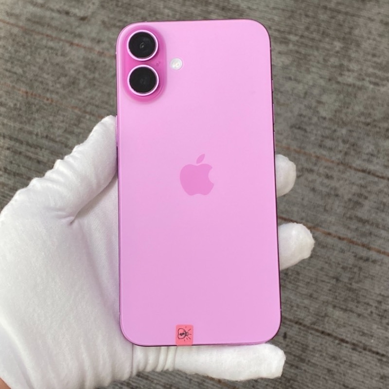 95新 苹果/iPhone 16 Plus 128GB 粉色 sim卡限制T-Mobile 编号42171 