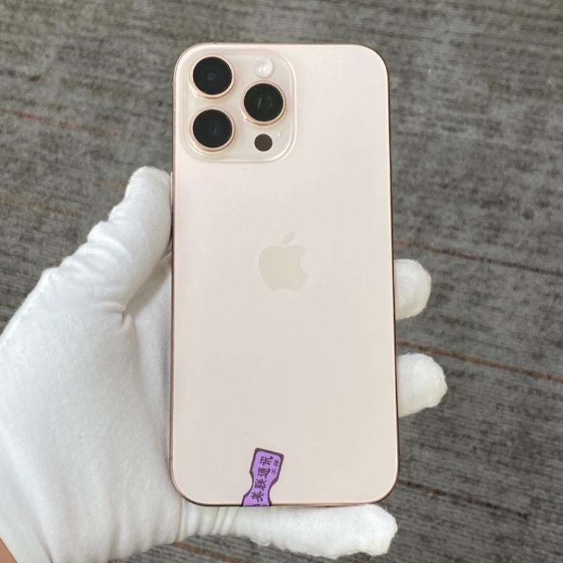 95新 苹果/iPhone 16 Pro Max 256GB 沙漠色钛金属 sim卡限制ATT 编号38662 