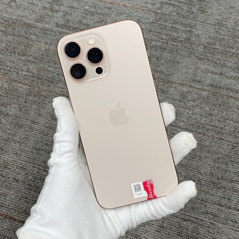 98新 苹果/iPhone 16 Pro Max 256GB 沙漠色钛金属 无锁版 编号18807 