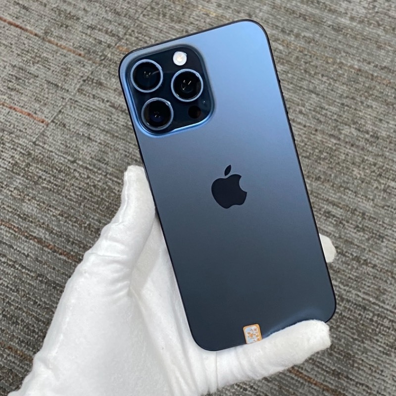 93新 苹果/iPhone 15 Pro Max 512GB 蓝色钛金属 sim卡限制Dish 编号42537 