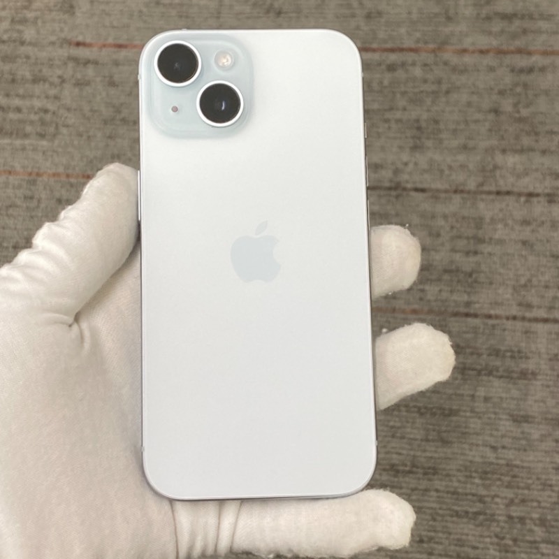 95新 苹果/iPhone 15 128GB 蓝色 sim卡限制T-Mobile 编号34459 