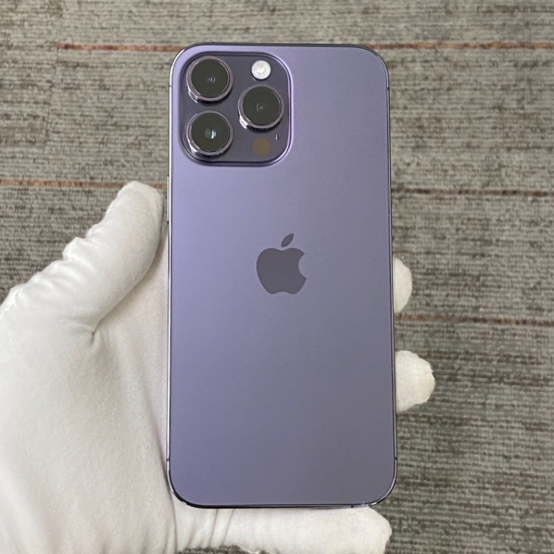 93新 苹果/iPhone 14 Pro Max 256GB 暗紫色 国行 编号99262 
