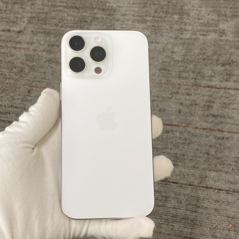 98新 苹果/iPhone 16 Pro Max 256GB 白色钛金属 sim卡限制Ver 编号51404 