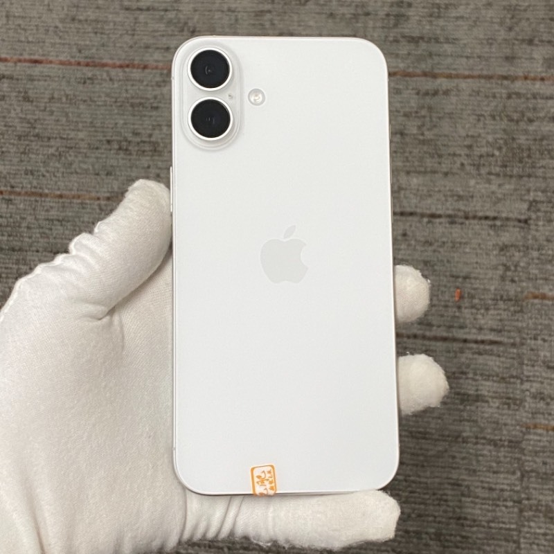 95新 苹果/iPhone 16 Plus 128GB 白色 sim卡限制Dish 编号17221 