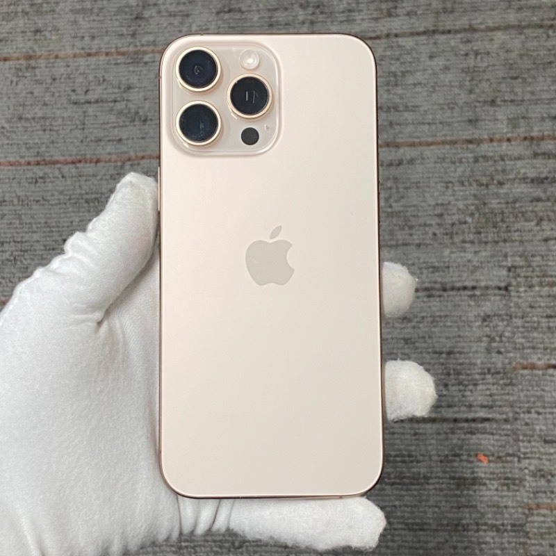 95新 苹果/iPhone 16 Pro Max 256GB 沙漠色钛金属 sim卡限制T-Mobile 编号95806 