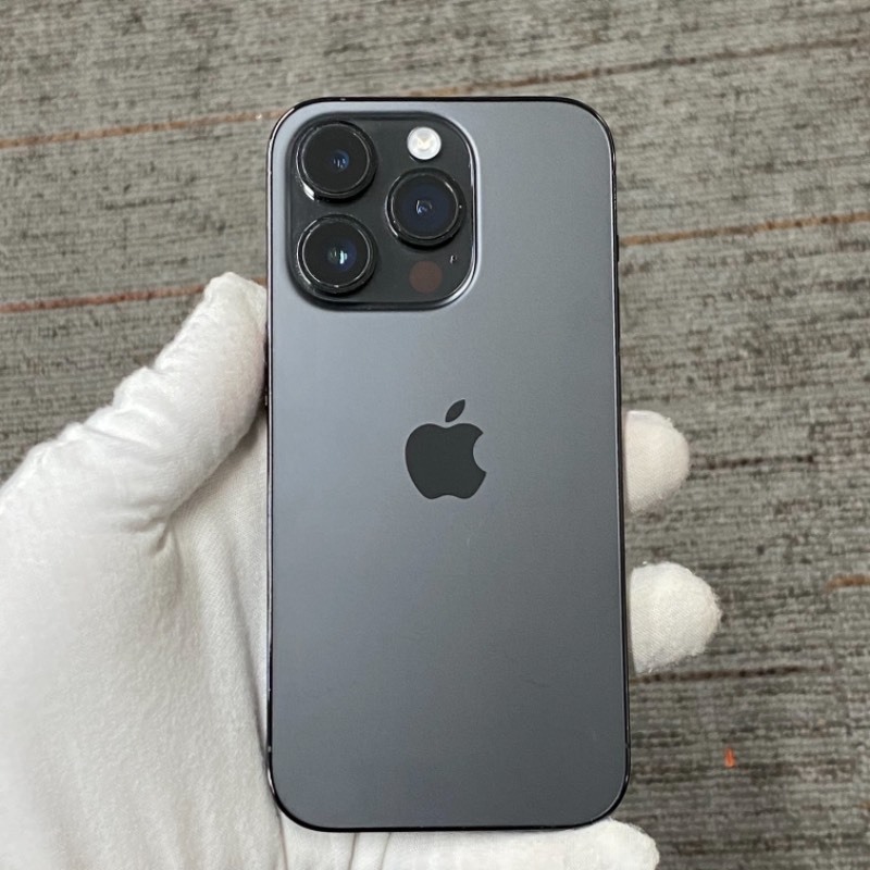 93新 苹果/iPhone 14 Pro 128GB 深空黑色 sim卡限制T-Mobile 编号84258 
