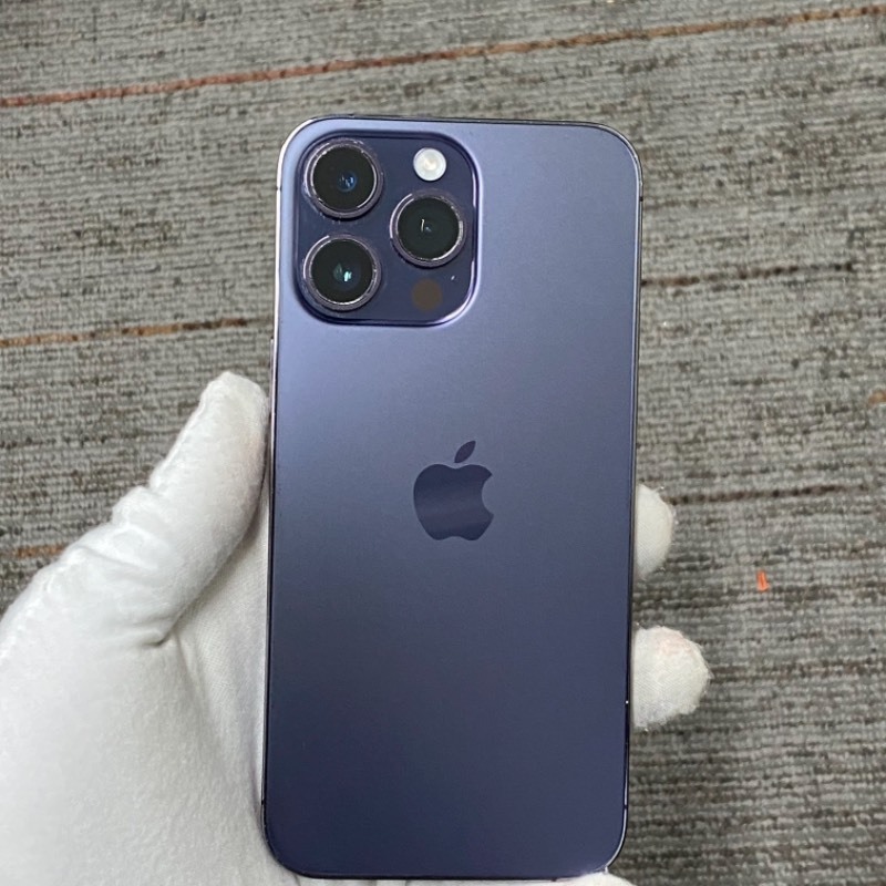 9新 苹果/iPhone 14 Pro Max 256GB 暗紫色 sim卡限制ATT 编号26943 