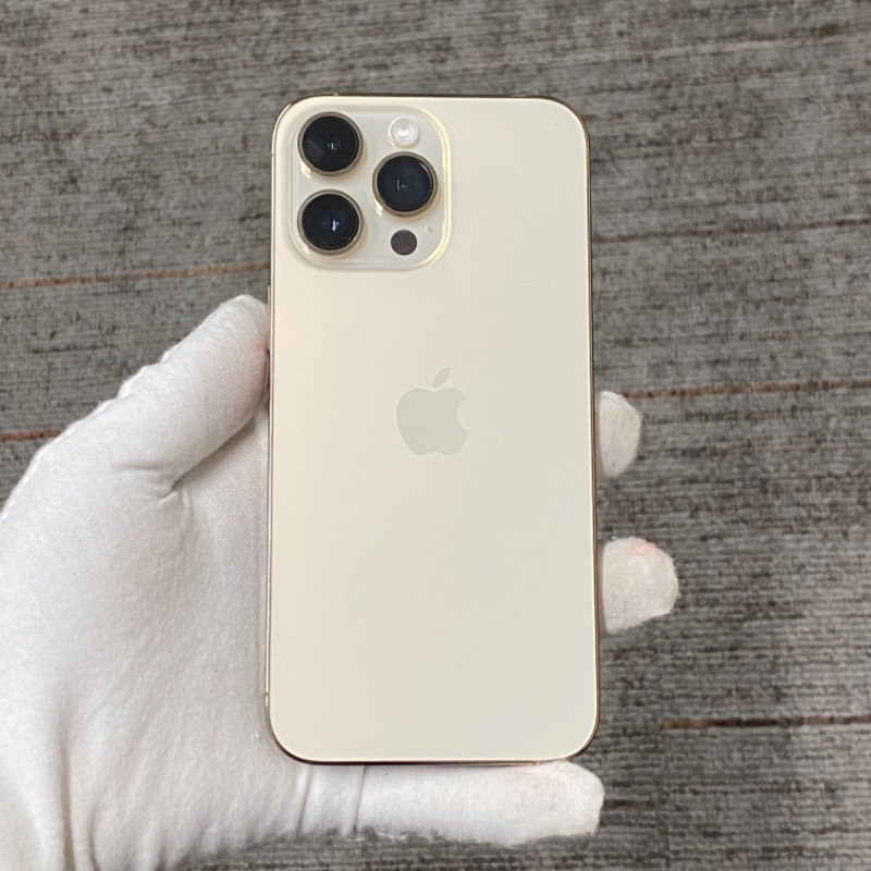 95新 苹果/iPhone 14 Pro Max 256GB 金色 sim卡限制Ver 编号56335 