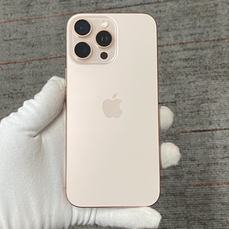 95新 苹果/iPhone 16 Pro Max 256GB 沙漠色钛金属 sim卡限制T-Mobile 编号13820 
