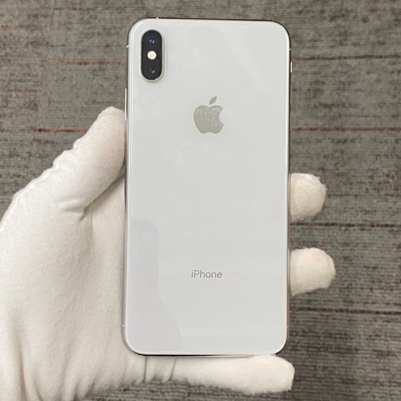 9新 苹果/iPhone XS Max 256GB 银色 无锁版 编号39687 