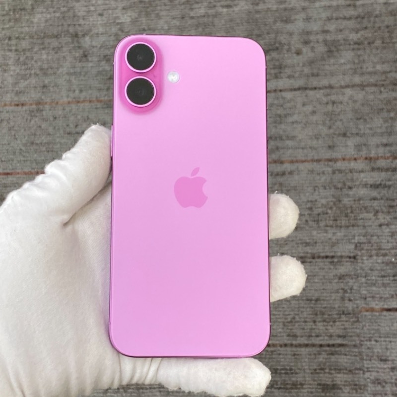95新 苹果/iPhone 16 Plus 128GB 粉色 sim卡限制ATT 编号12854 