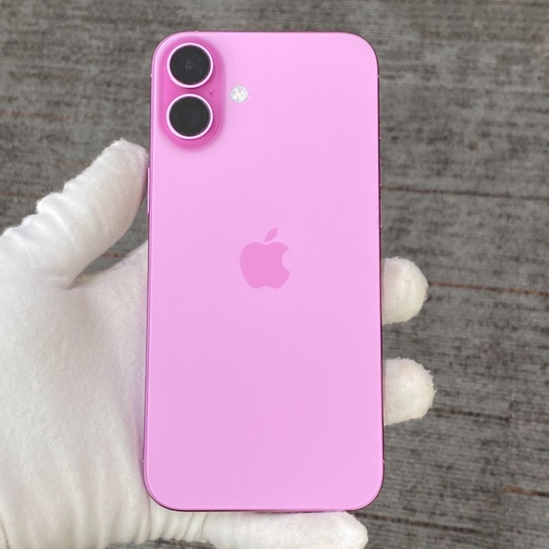 95新 苹果/iPhone 16 Plus 128GB 粉色 sim卡限制ATT 编号33731 