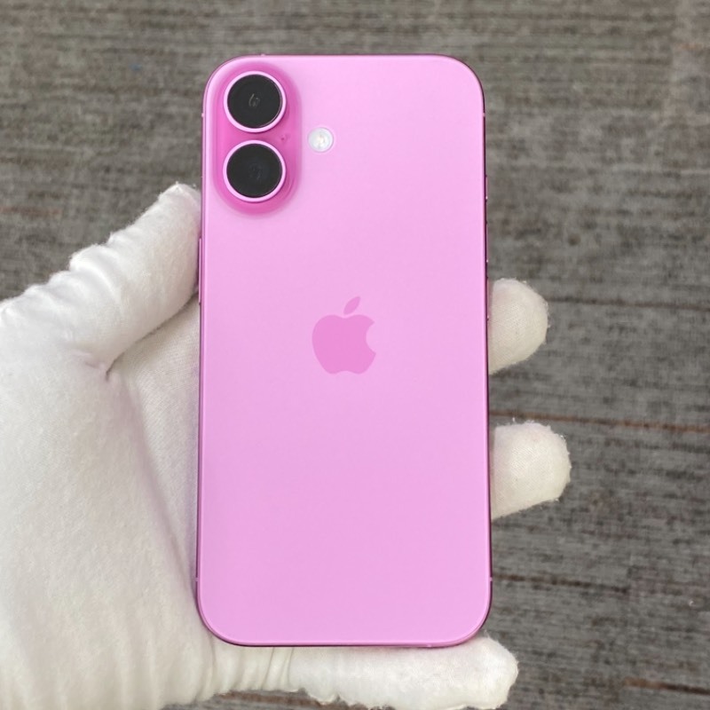 95新 苹果/iPhone 16 128GB 粉色 sim卡限制T-Mobile 编号71569 