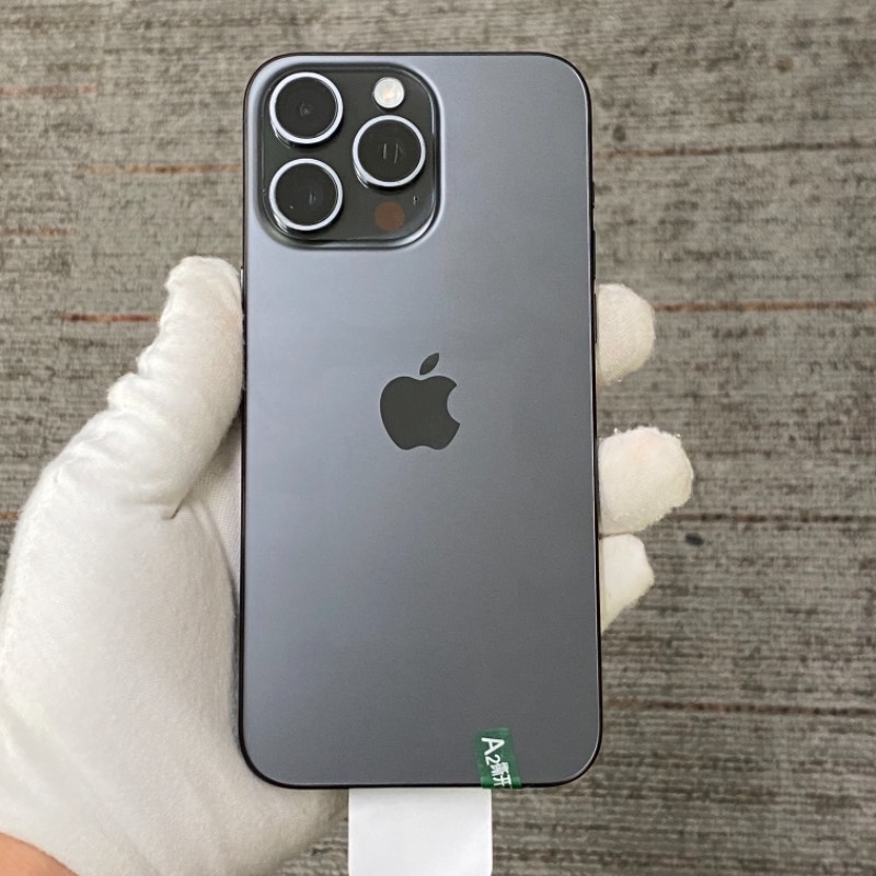 98新 苹果/iPhone 15 Pro Max 256GB 黑色钛金属 sim卡限制ATT 编号76105 