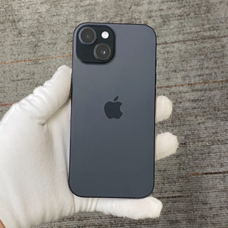 93新 苹果/iPhone 15 256GB 黑色 sim卡限制T-Mobile 编号34994 