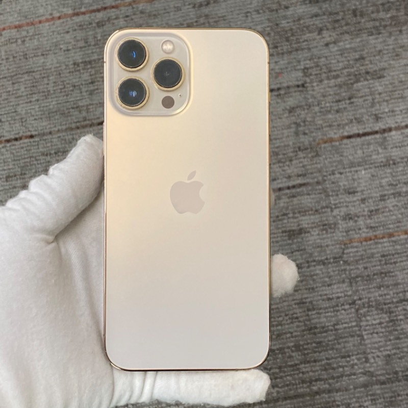 95新 苹果/iPhone 13 Pro Max 256GB 金色 无锁版 编号08058 