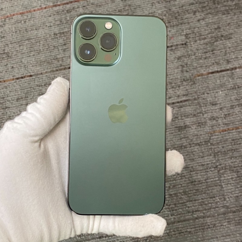 95新 苹果/iPhone 13 Pro Max 256GB 苍岭绿色 无锁版 编号08809 