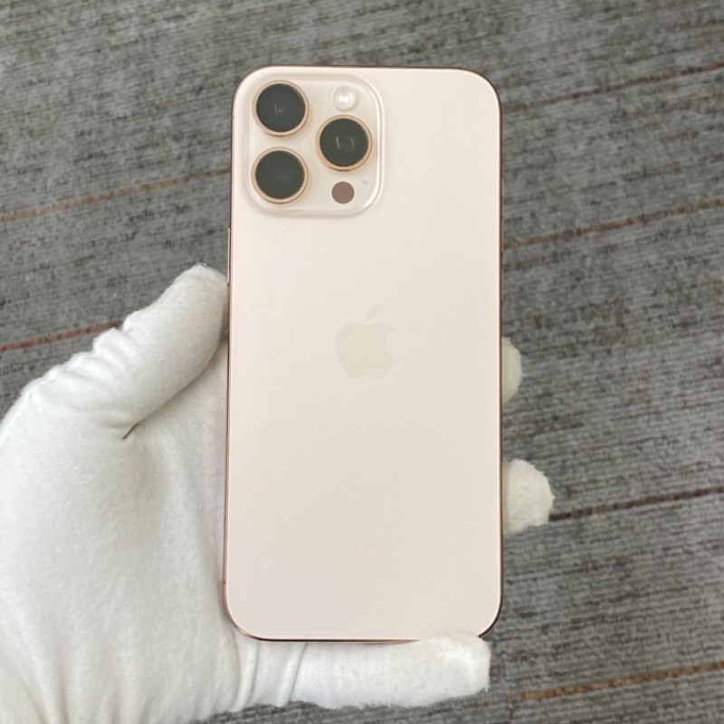 98新 苹果/iPhone 16 Pro Max 256GB 沙漠色钛金属 无锁版 编号65032 