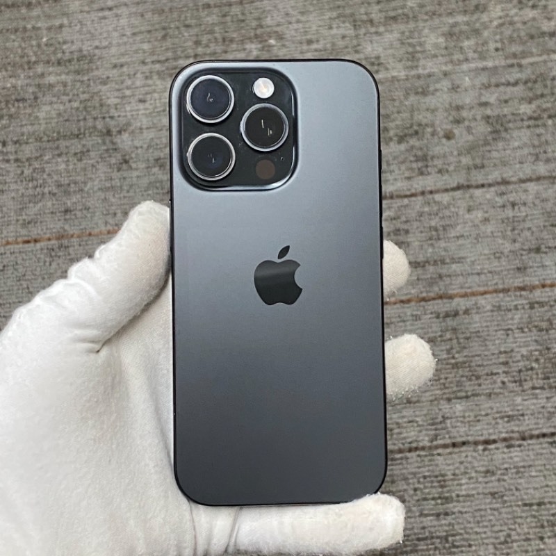 95新 苹果/iPhone 16 Pro 128GB 黑色钛金属 sim卡限制SPE 编号53689 