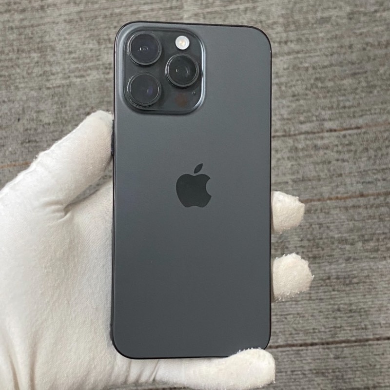 95新 苹果/iPhone 15 Pro Max 256GB 黑色钛金属 sim卡限制SPE 编号99757 