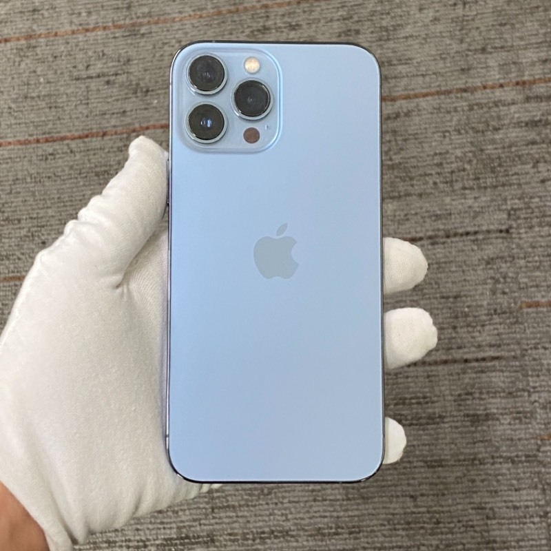 95新 苹果/iPhone 13 Pro Max 256GB 远峰蓝色 国行 编号65832 