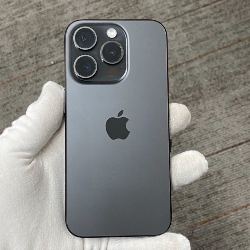 95新 苹果/iPhone 15 Pro 256GB 黑色钛金属 sim卡限制ATT 编号42712 