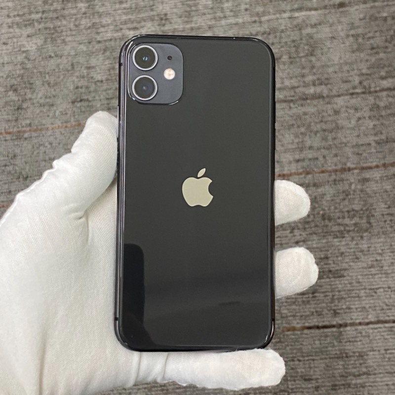 9新 苹果/iPhone 11 64GB 黑色 国行 编号79979 