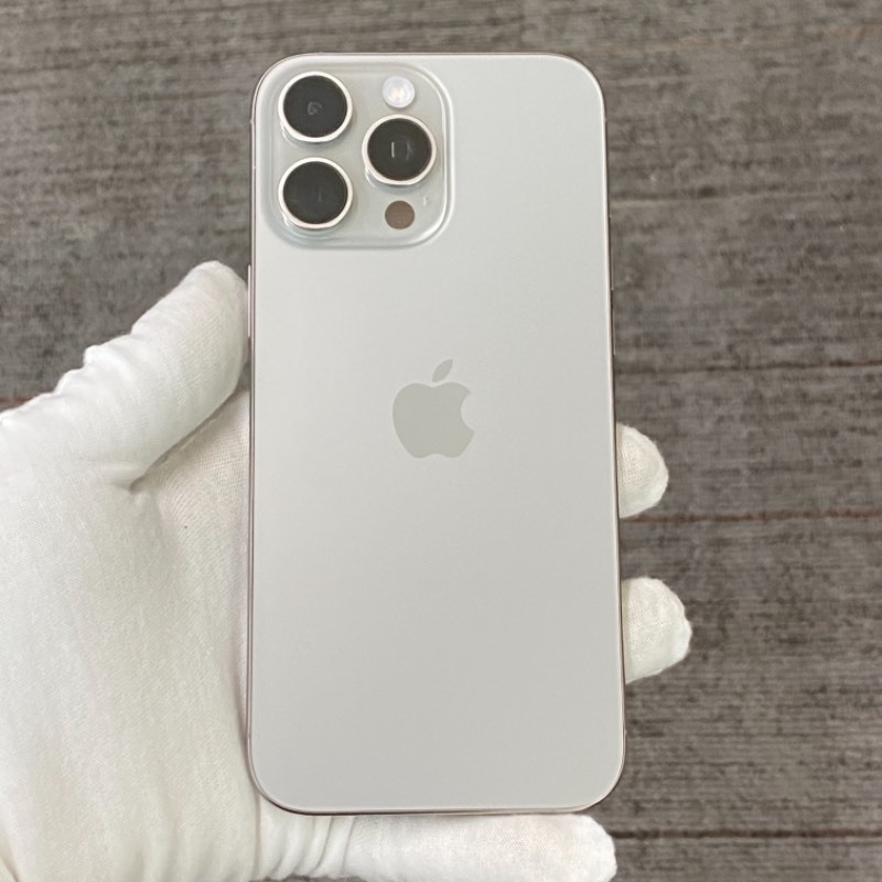 98新 苹果/iPhone 16 Pro Max 256GB 原色钛金属 sim卡限制SPE 编号10720 