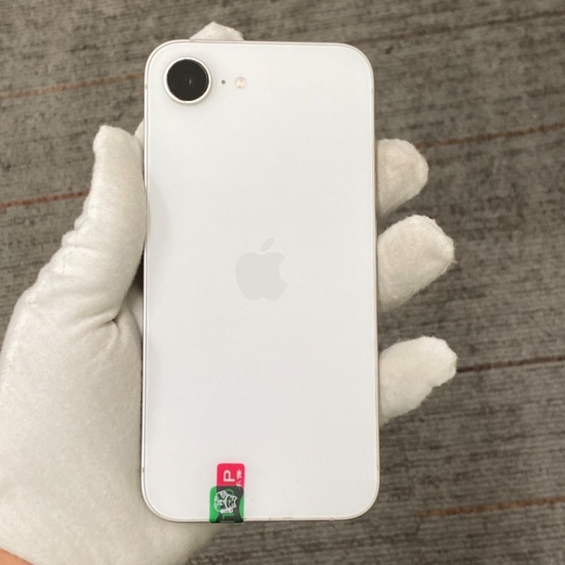 95新 苹果/iPhone 16e 128GB 白色 sim卡限制SPE 编号08019 
