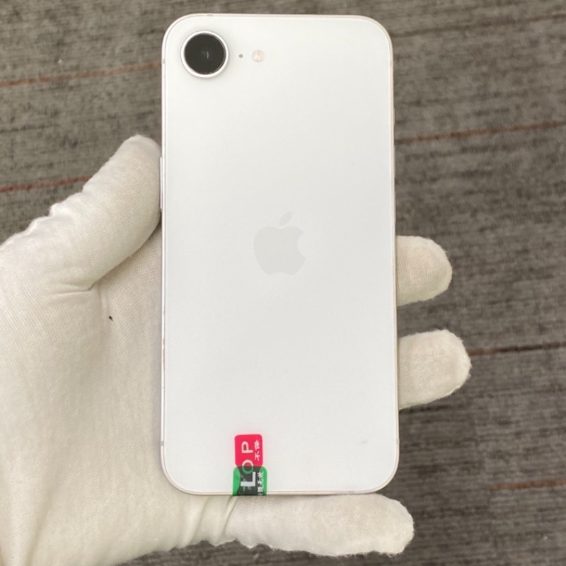 9新 苹果/iPhone 16e 128GB 白色 sim卡限制ATT 编号91089 