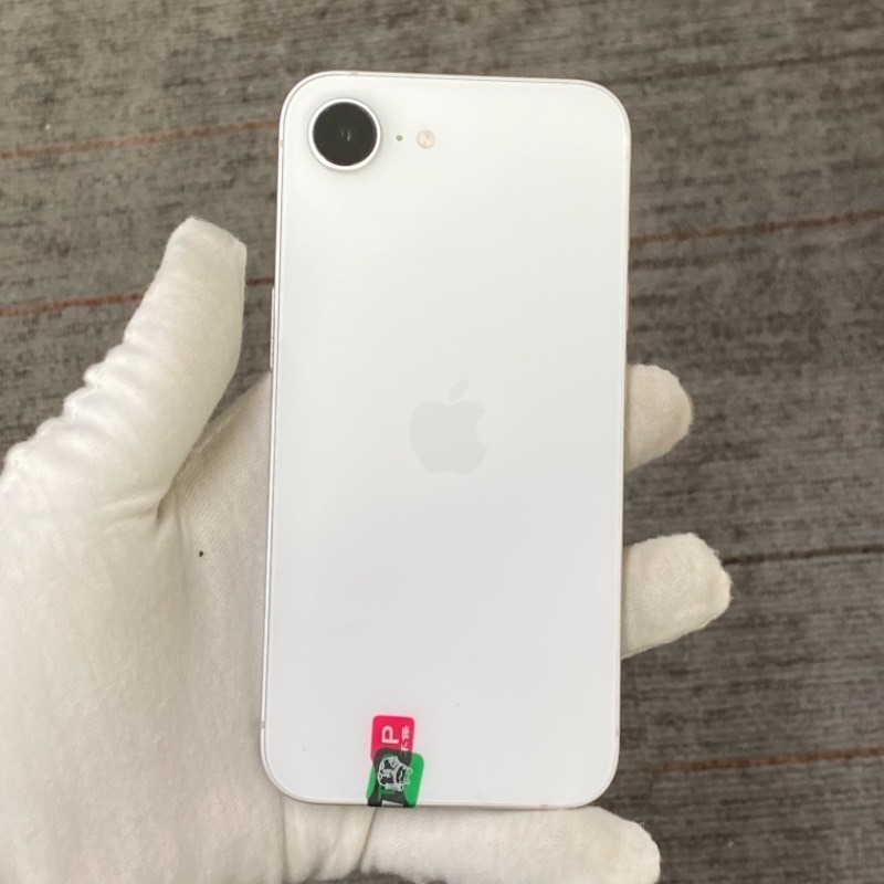 9新 苹果/iPhone 16e 128GB 白色 sim卡限制T-Mobile 编号21782 