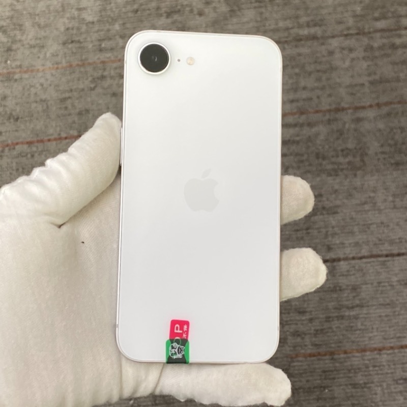 93新 苹果/iPhone 16e 128GB 白色 sim卡限制SPE 编号91831 