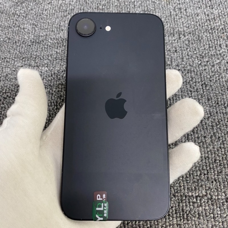 9新 苹果/iPhone 16e 128GB 黑色 sim卡限制TF 编号17198 