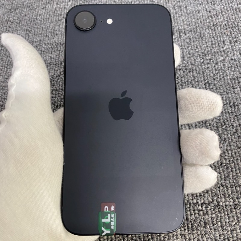 95新 苹果/iPhone 16e 128GB 黑色 sim卡限制SPE 编号45117 