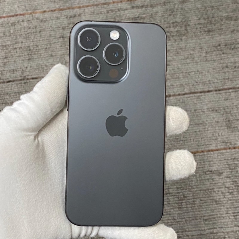 95新 苹果/iPhone 15 Pro 256GB 黑色钛金属 sim卡限制Ver 编号59623 