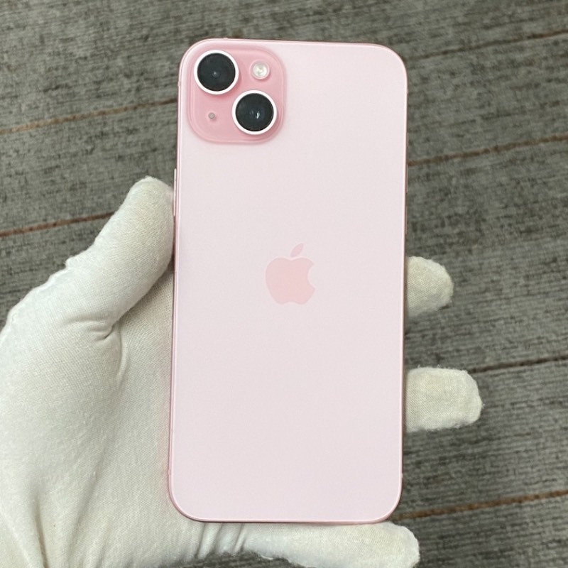 95新 苹果/iPhone 15 Plus 128GB 粉色 sim卡限制ATT 编号54719 