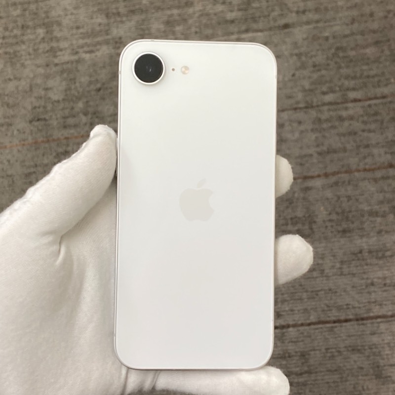 95新 苹果/iPhone 16e 128GB 白色 sim卡限制SPE 编号23172 