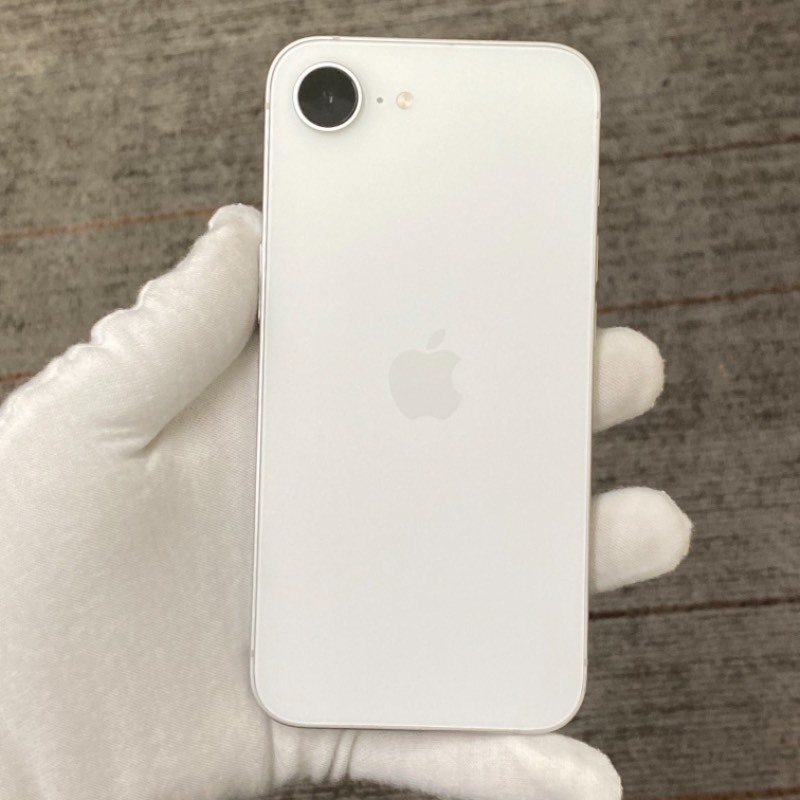 95新 苹果/iPhone 16e 128GB 白色 sim卡限制SPE 编号85666 